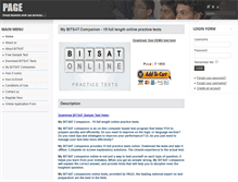 Tablet Screenshot of bitsatpage.com